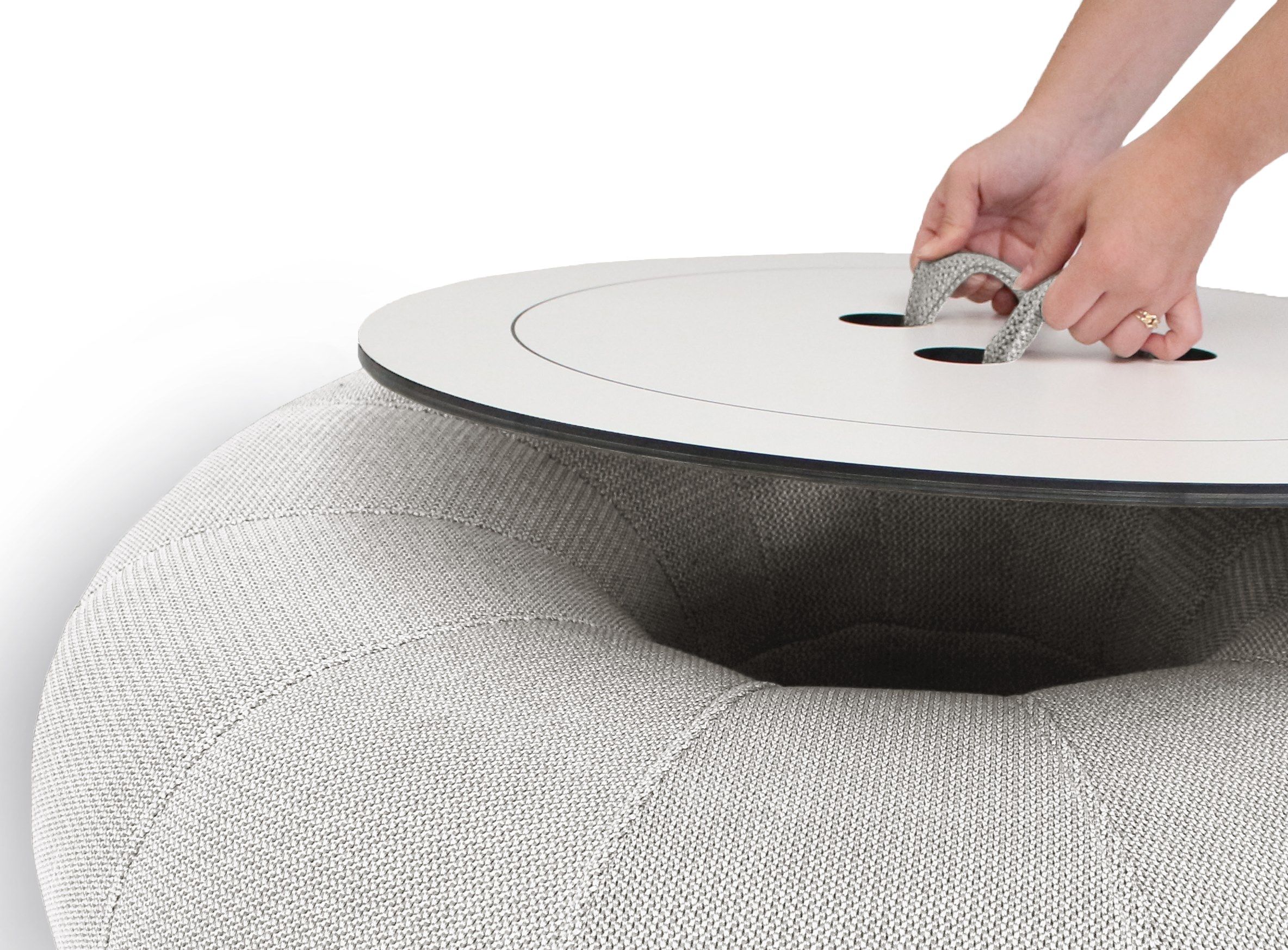 Круглый низкий садовый столик OGO Don Out ARCH-00095584 - Вид №17