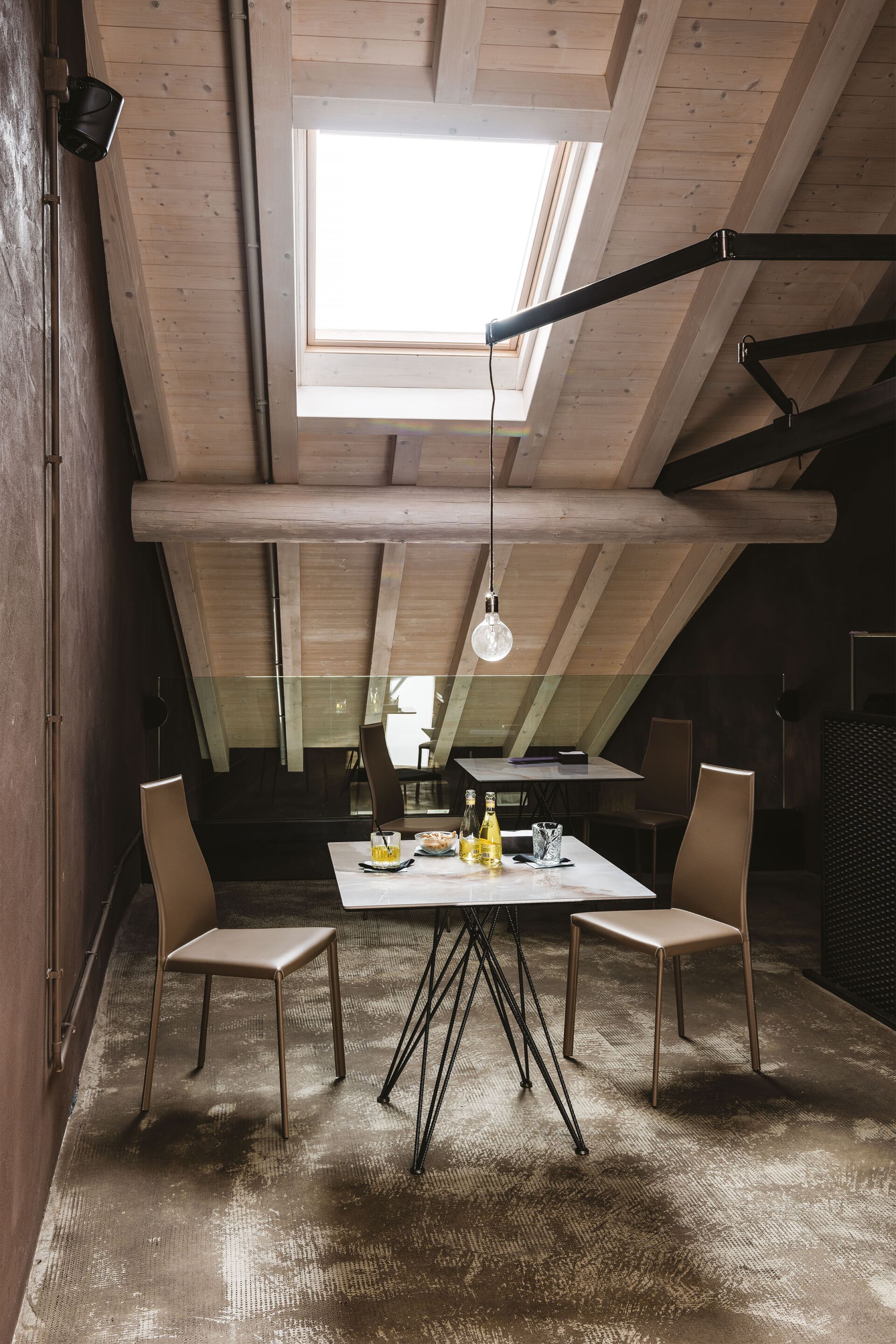 Кожаный стул Cattelan italia KAORI ARCH-00019534 - Вид №2