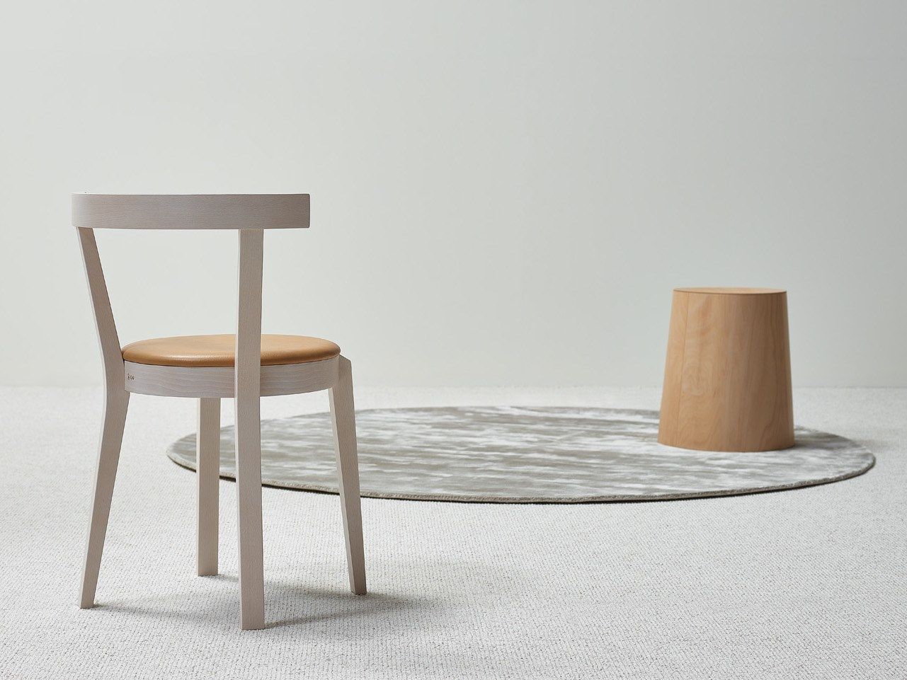 Деревянный стул с мягким сиденьем TON Пунтон ARCH-00090531 - Вид №4