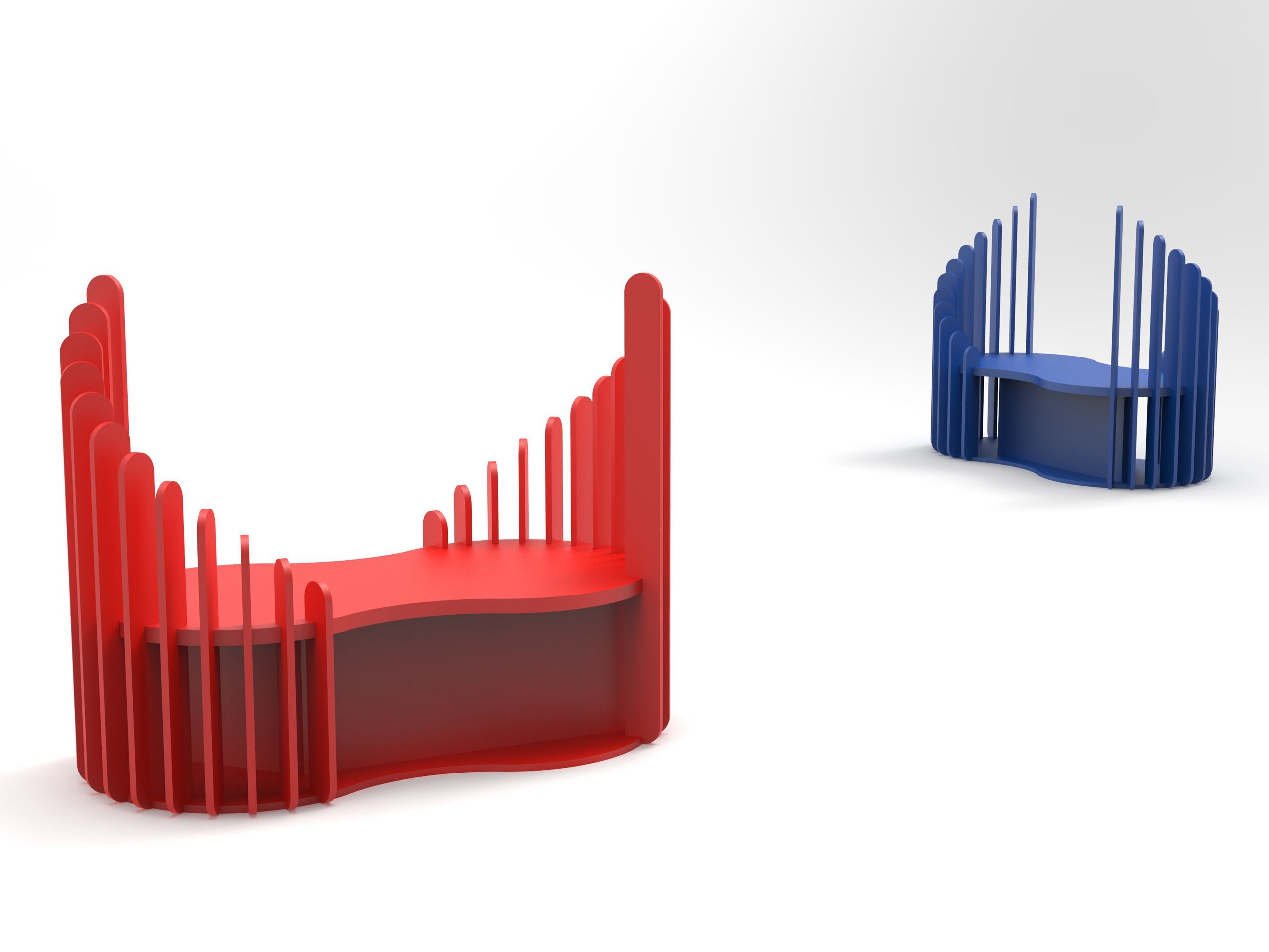 Изогнутая скамейка из полиэтилена Donye INFINITE ARCH-00030791 - Вид №1