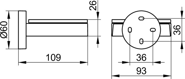 19055019000 Полочка для мыла KEUCO Edition 90 - Вид №2