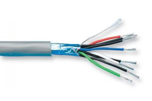 16257930 Кабель для интерфейса RS-232 9504.00U305, 4x2x24 AWG 0,61мм, F/UTP, бухта 305м. 33705 BELDEN