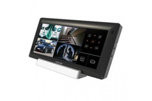 15895064 Цветной монитор видеодомофона без трубки hands-free KVR-A510 черный встроенный DVR СП16665 KOCOM