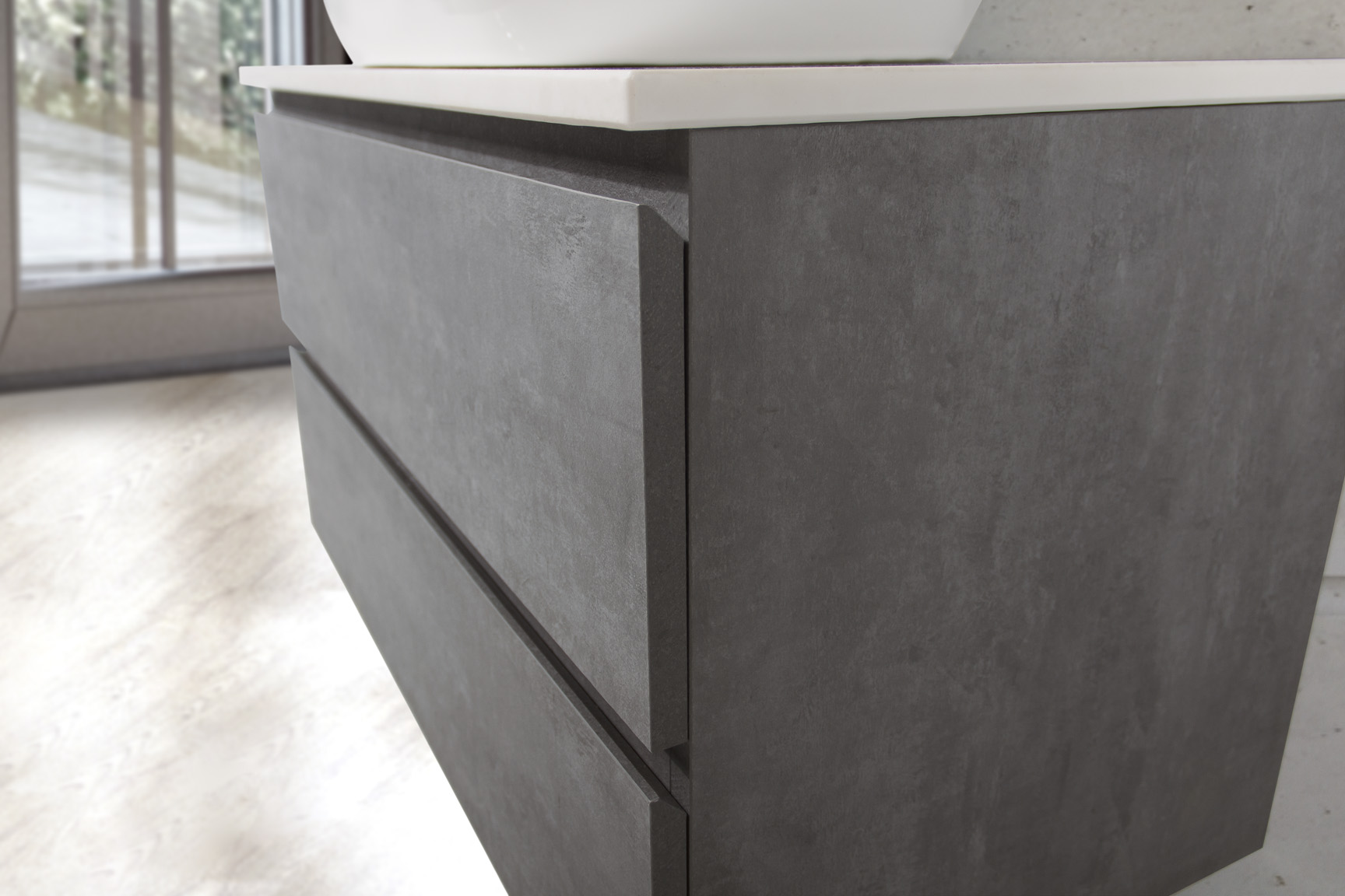 Мебель для ванной BelBagno LUCE-900-2C-SO-PT - Вид №1