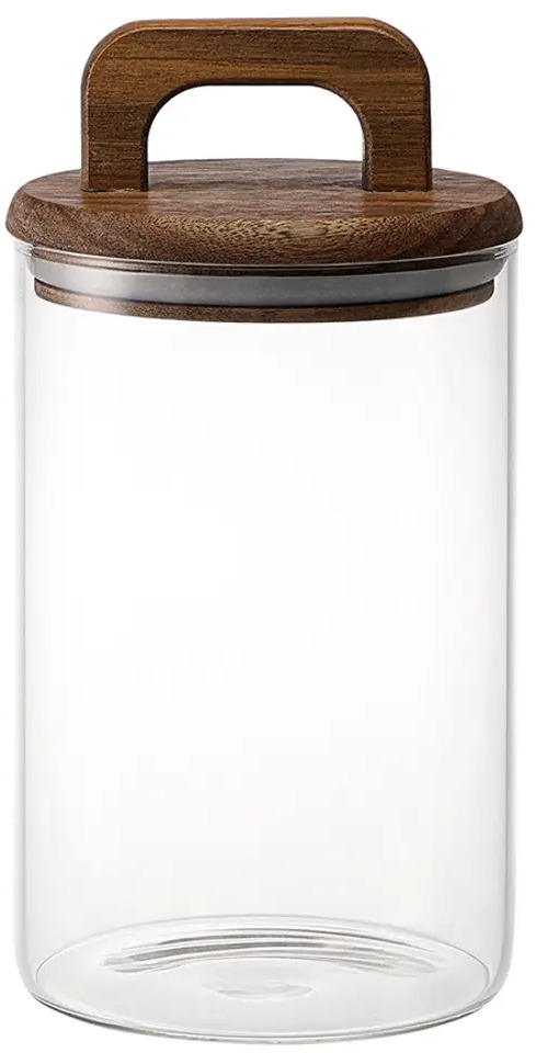 91606588 Банка для специй Liberty Jones Hanle 1.1 л стекло цвет коричневый/прозрачный STLM-0880819