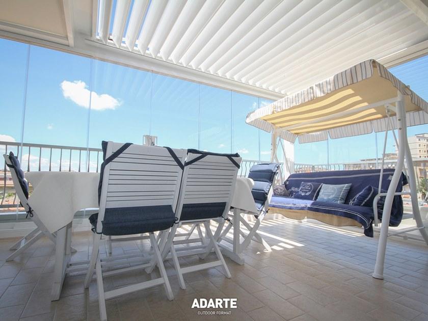 ADARTE Алюминиевая пергола с регулируемыми жалюзи  A101  - Вид №13