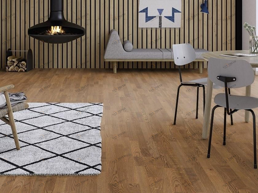 BOEN 3-х слойный дубовый паркет Tolda di nave 3-strip Eagltktd