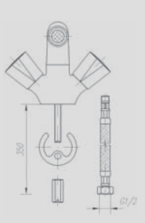 140-0178-32 Смеситель Mofem Metal Santreyd - Вид №1