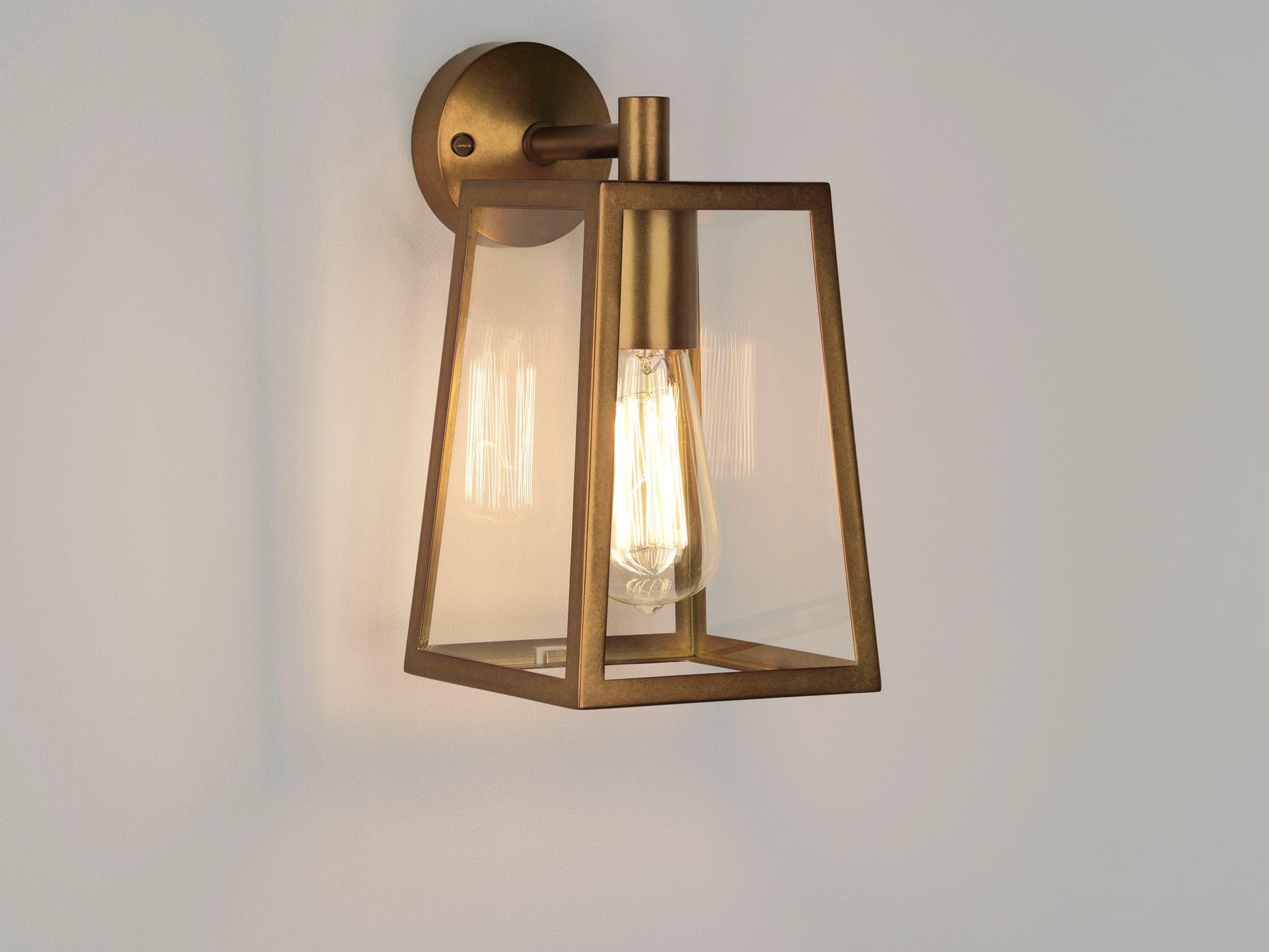 Стальная и стеклянная наружная настенная лампа Astro Lighting Calvi ARCH-00135575 - Вид №6