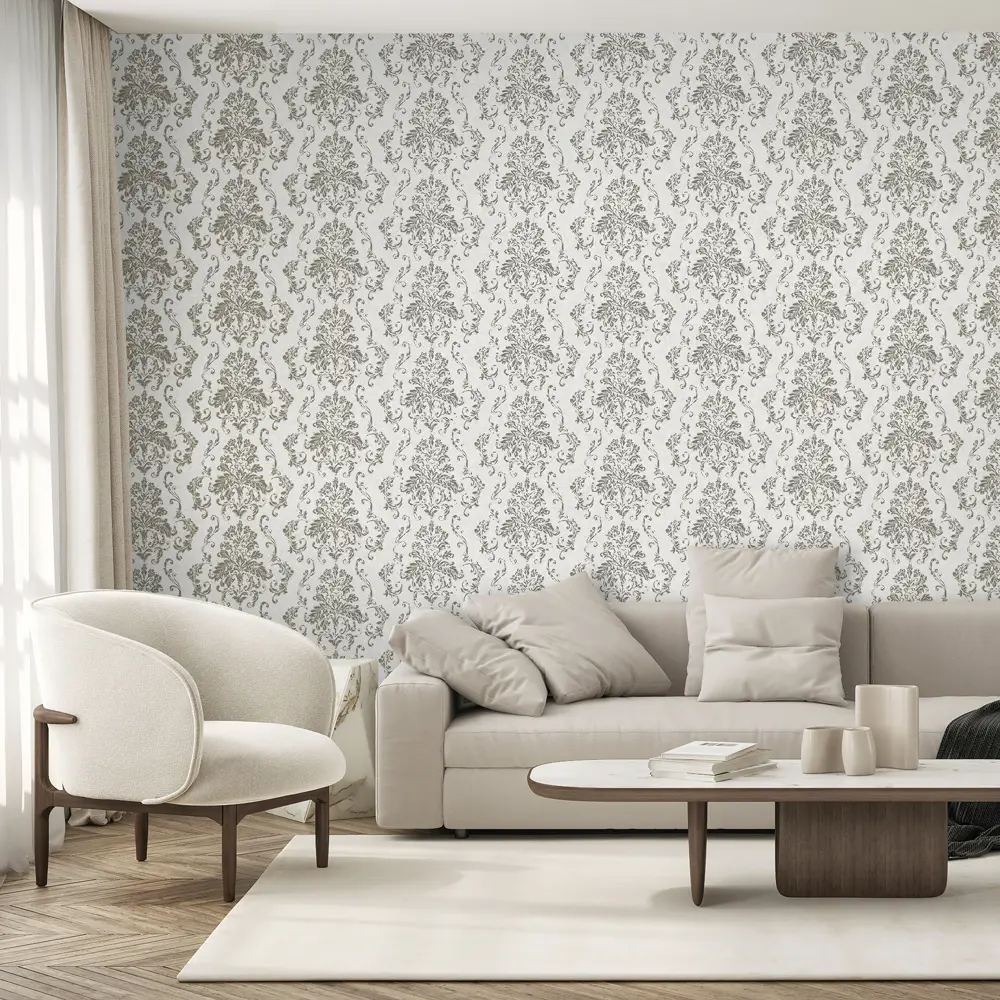Обои флизелиновые Wall Up Sonata серые 1.06 м 655483 STLM-2204547 - Вид №4