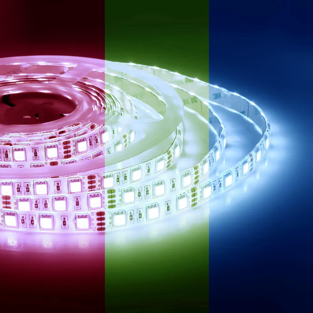 Светодиодная лента 14.4Вт/60LED/м свет RGB IP65 13773432 STLM-2100572 APEYRON 