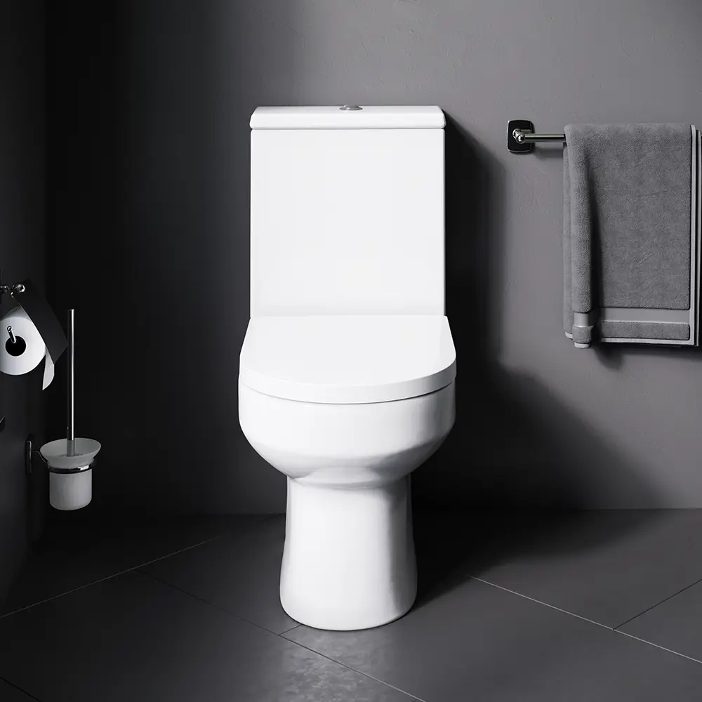 Унитаз-компакт AM.PM Crave Flash Clean с микролифтом и каскадным смывом 89338138 STLM-1328015 - Вид №4