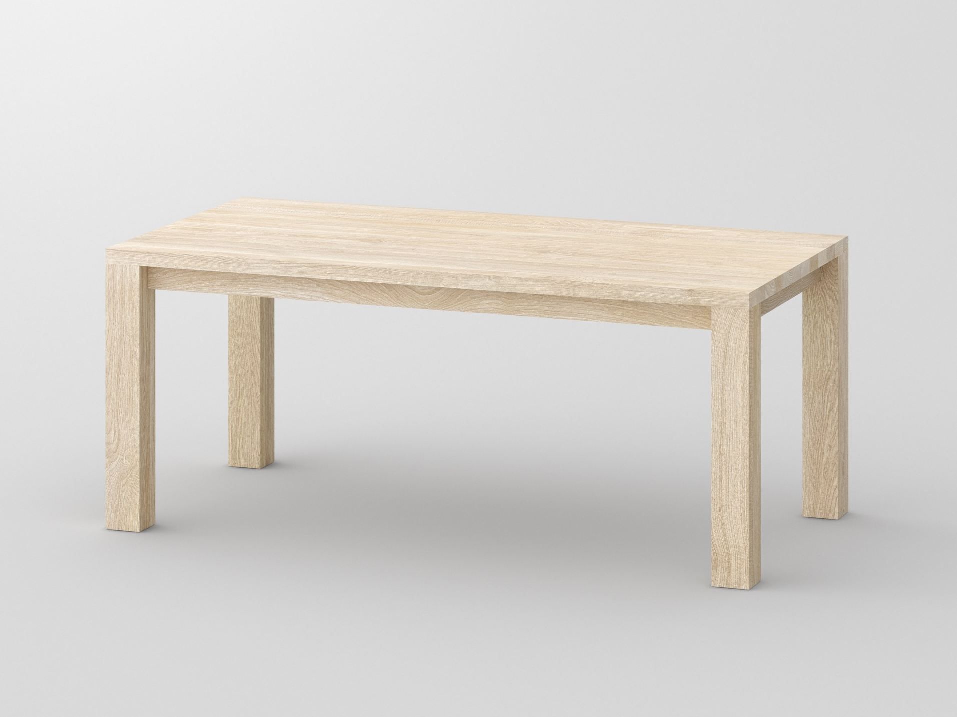 Прямоугольный стол из массива дерева Vitamin Design Cubus ARCH-00113195 - Вид №4