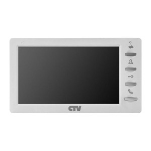 90601012 Монитор видеодомофона M1701S W 17 см цвет белый STLM-0301311 CTV