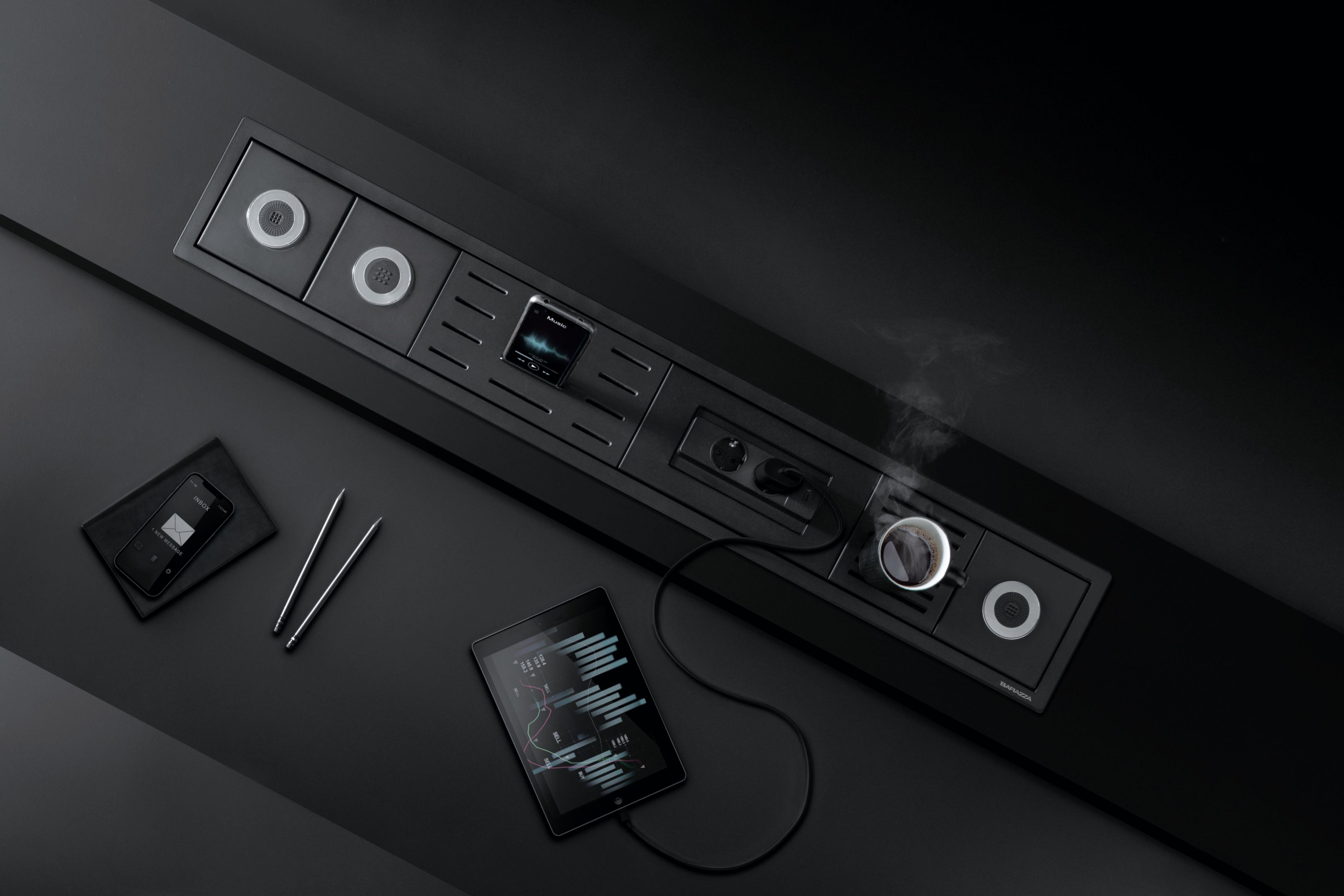 Полка / подстаканник для оборудованного канала Barazza 1CRPN ARCH-00008118 - Вид №2