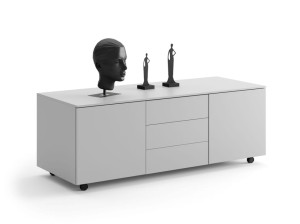 Офисный шкаф с ящиками и колесами