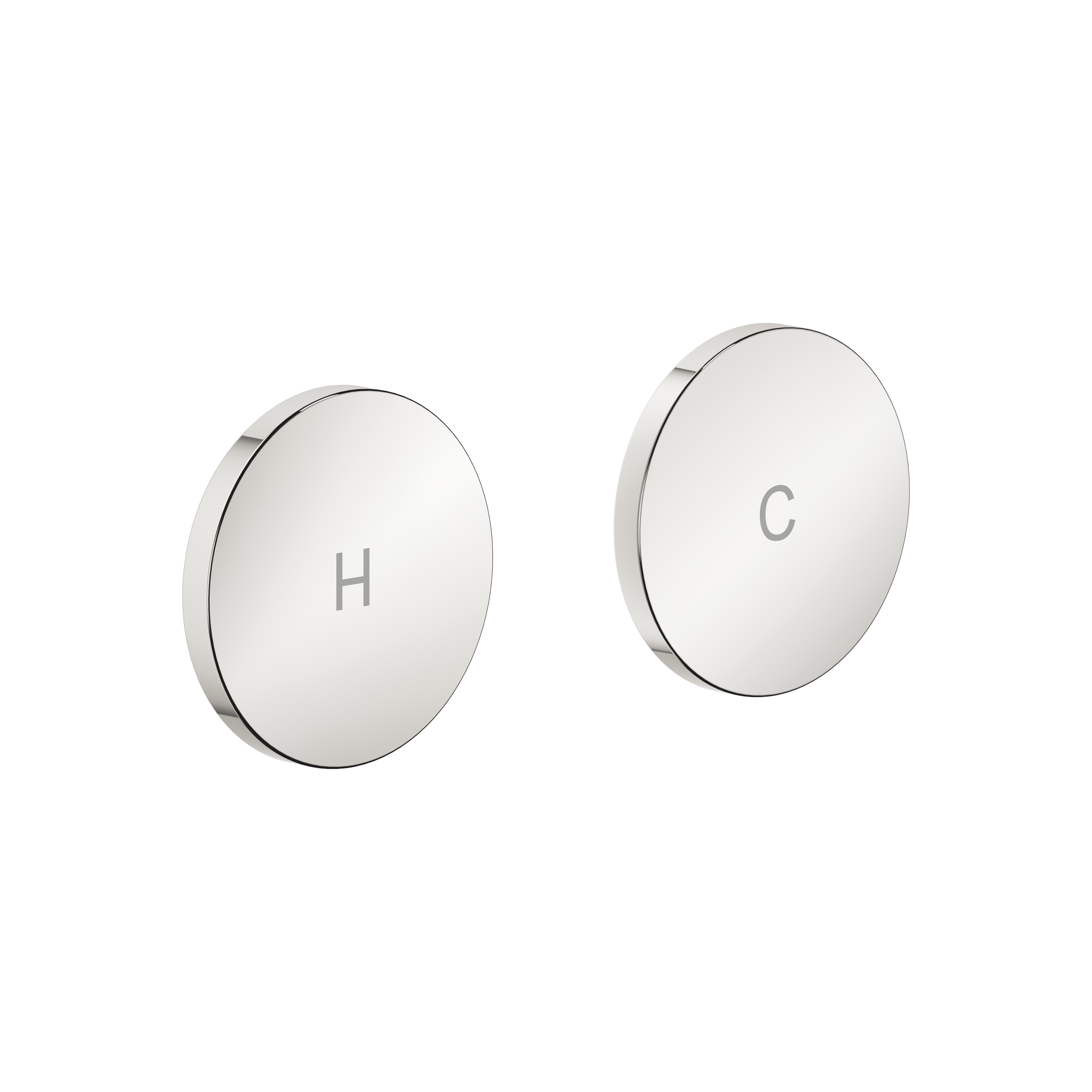 Набор вставок для ручек CYO H&C - Платина DornBracht 11285811-08