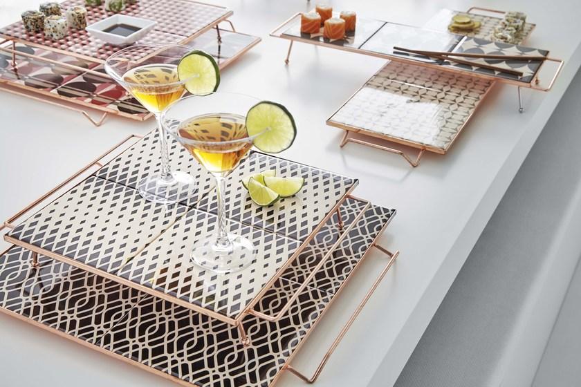 GAN Квадратный поднос из алюминия Mix&match sun-id-1393684 - Вид №19