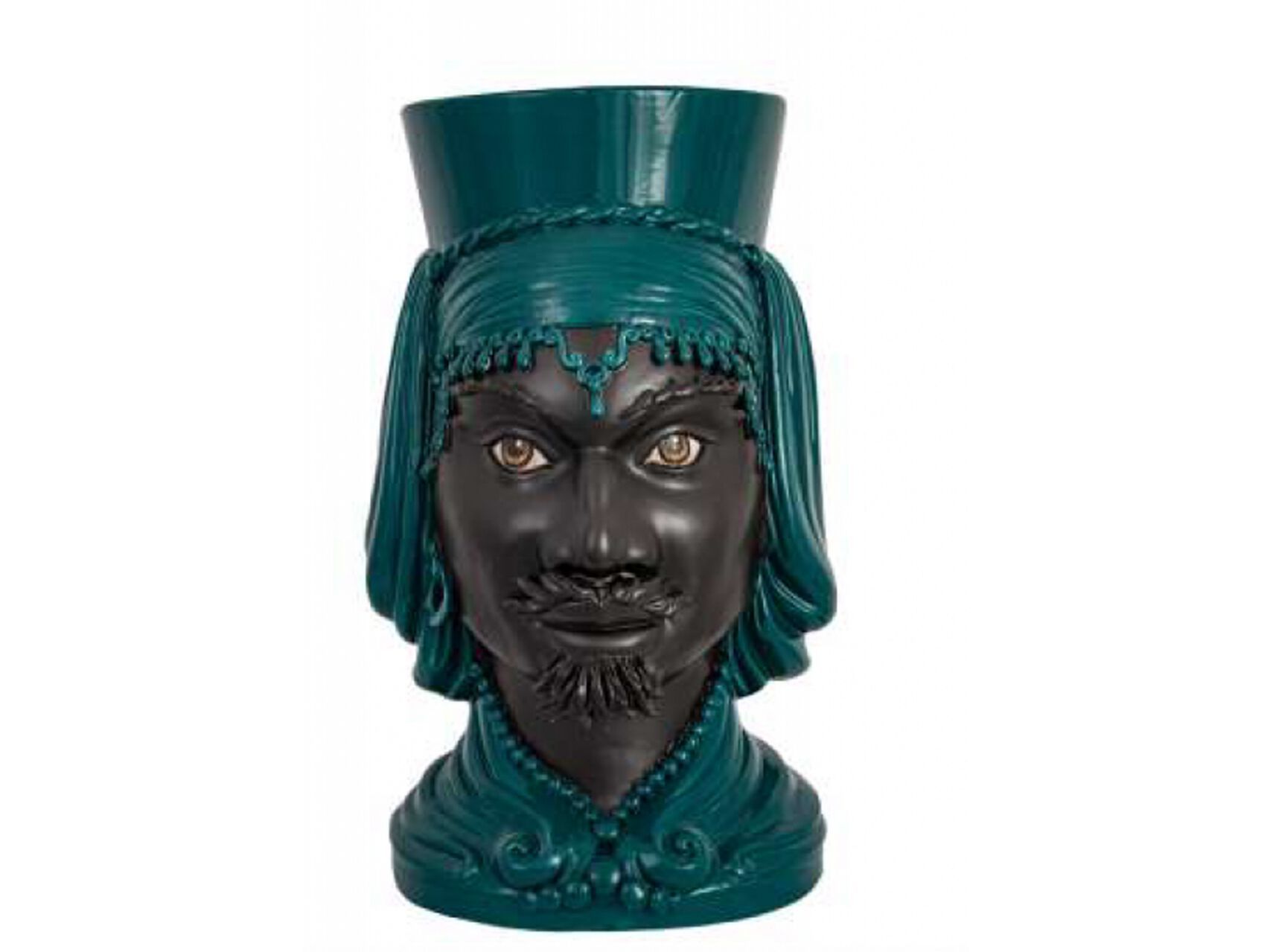 Терракотовая голова Мавра Mosche Bianche головы Моро ARCH-00014657