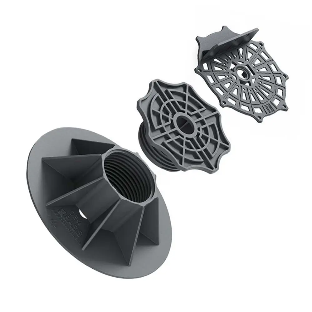 Опора для террасной доски T-Decks Expert 68-98 мм цвет черный STLM-2209739 - Вид №2