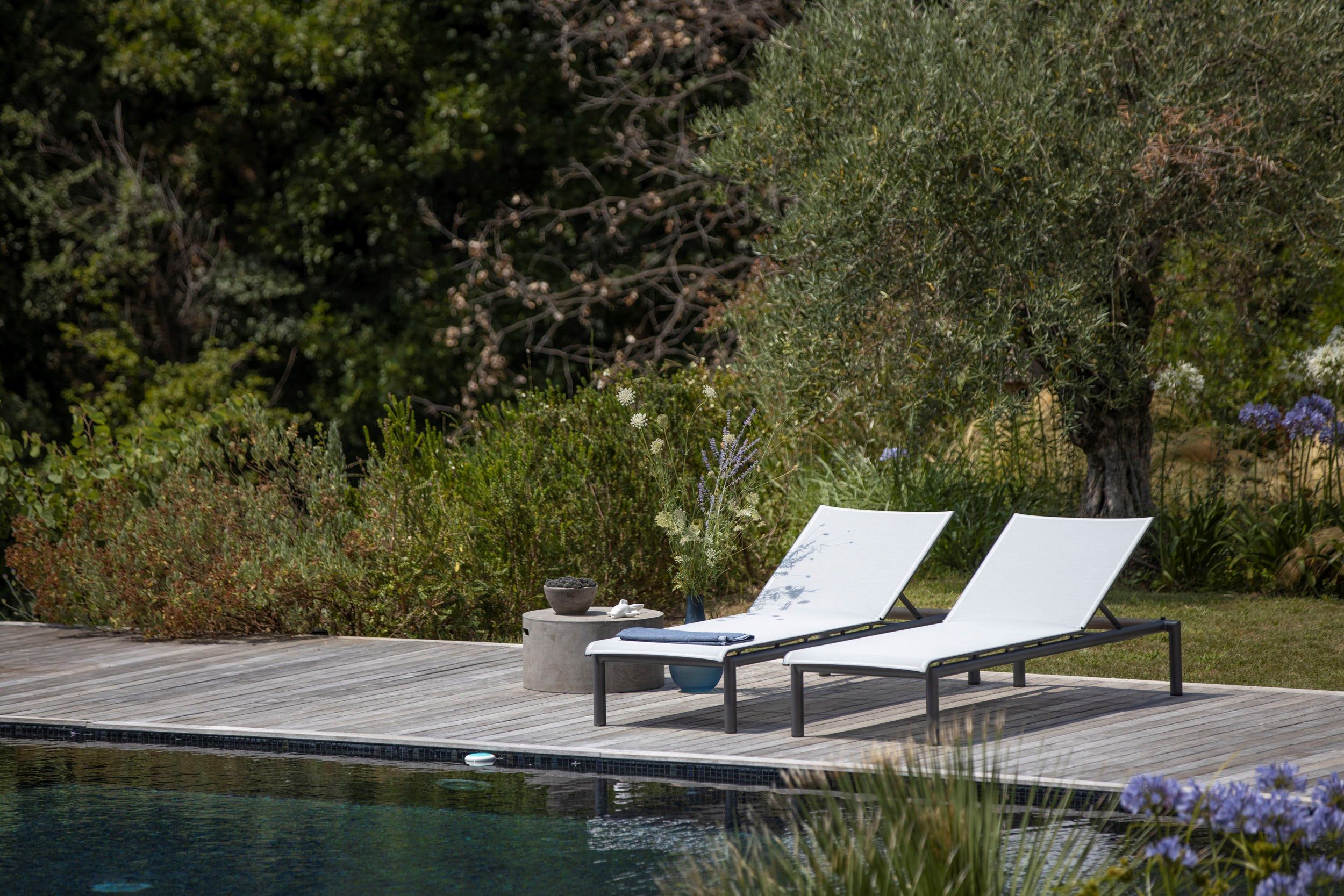Шезлонг с откидной спинкой Les Jardins® Bastingage ARCH-00124690 - Вид №4