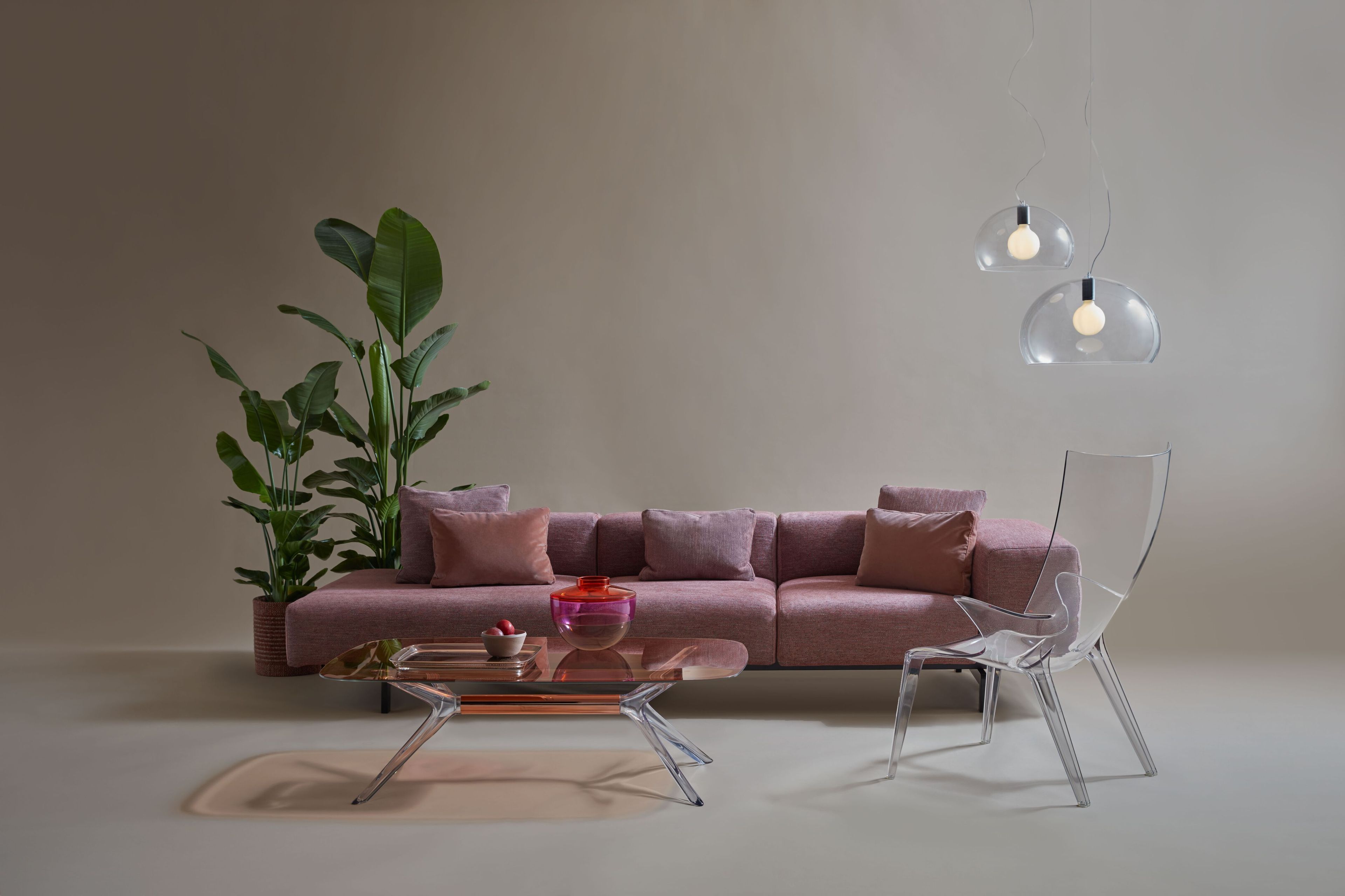 3-местный тканевый диван Kartell LARGO ARCH-00016303 - Вид №1