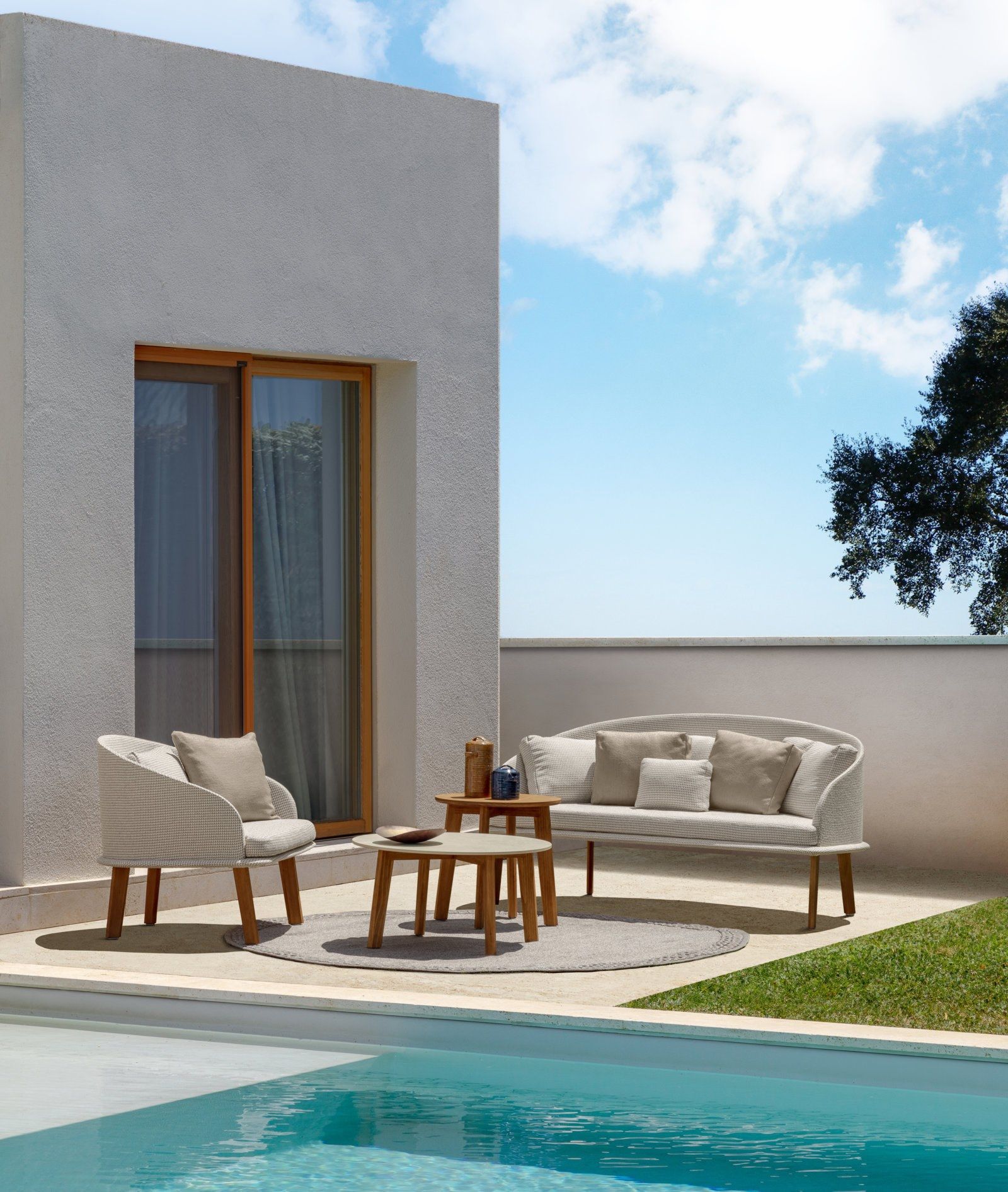 Журнальный столик из тикового дерева Talenti CleoSoft-дерево ARCH-00064018 - Вид №4