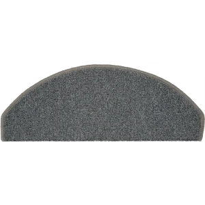 Коврик на ступени полипропилен 28x65 см цвет серый