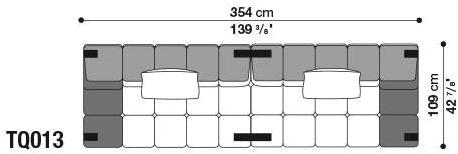 B&B Italia Модульный секционный диван Tufty time sun-id-1414316 - Вид №47