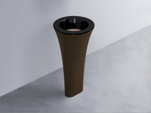 AMLA45-N+AMPILT-CP+AMCOLT-CA Раковина Amedeo Tondo отдельностоящая cielo Enjoy + Amedeo