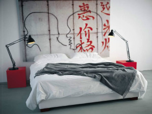 Мягкая и съемная двуспальная кровать