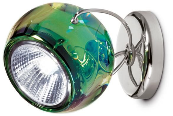 Fabbian Регулируемый хрустальный прожектор Beluga colour D57g13  - Вид №5