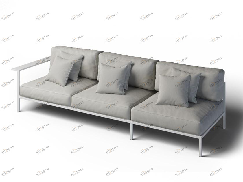 Laubo Левый 3-х местный садовый диван Cosi sun-id-1447361