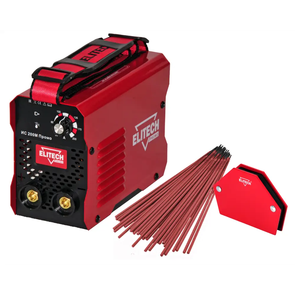 Сварочный аппарат инверторный Elitech ИС200М ЭЛ-Д, 200 А, до 5 мм STLM-2144181
