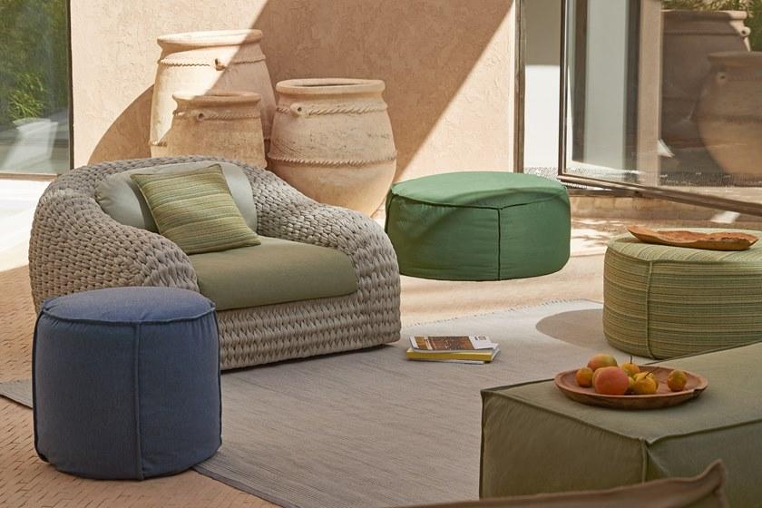 MANUTTI Веревочное садовое кресло с подлокотниками Kobo Fs-1s46 - Вид №3