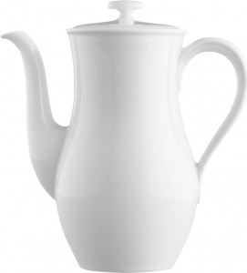 10642855 Furstenberg Кофейник Furstenberg "Вагенфельд" 1,2л (белый) Фарфор