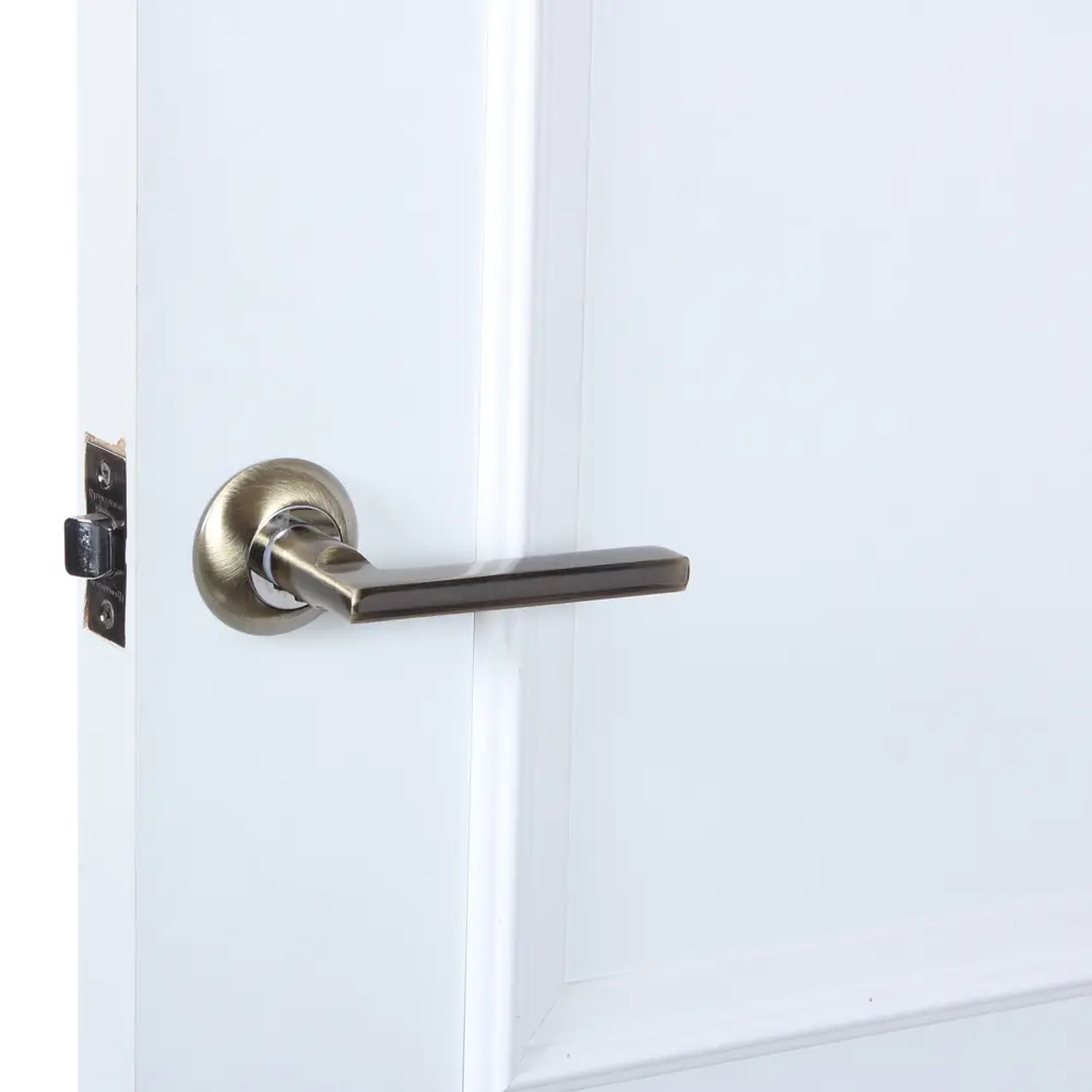 Дверная ручка на розетке Фабрика Замков A 101 AB с гальваническим покрытием 18809668 STLM-0012921 - Вид №5