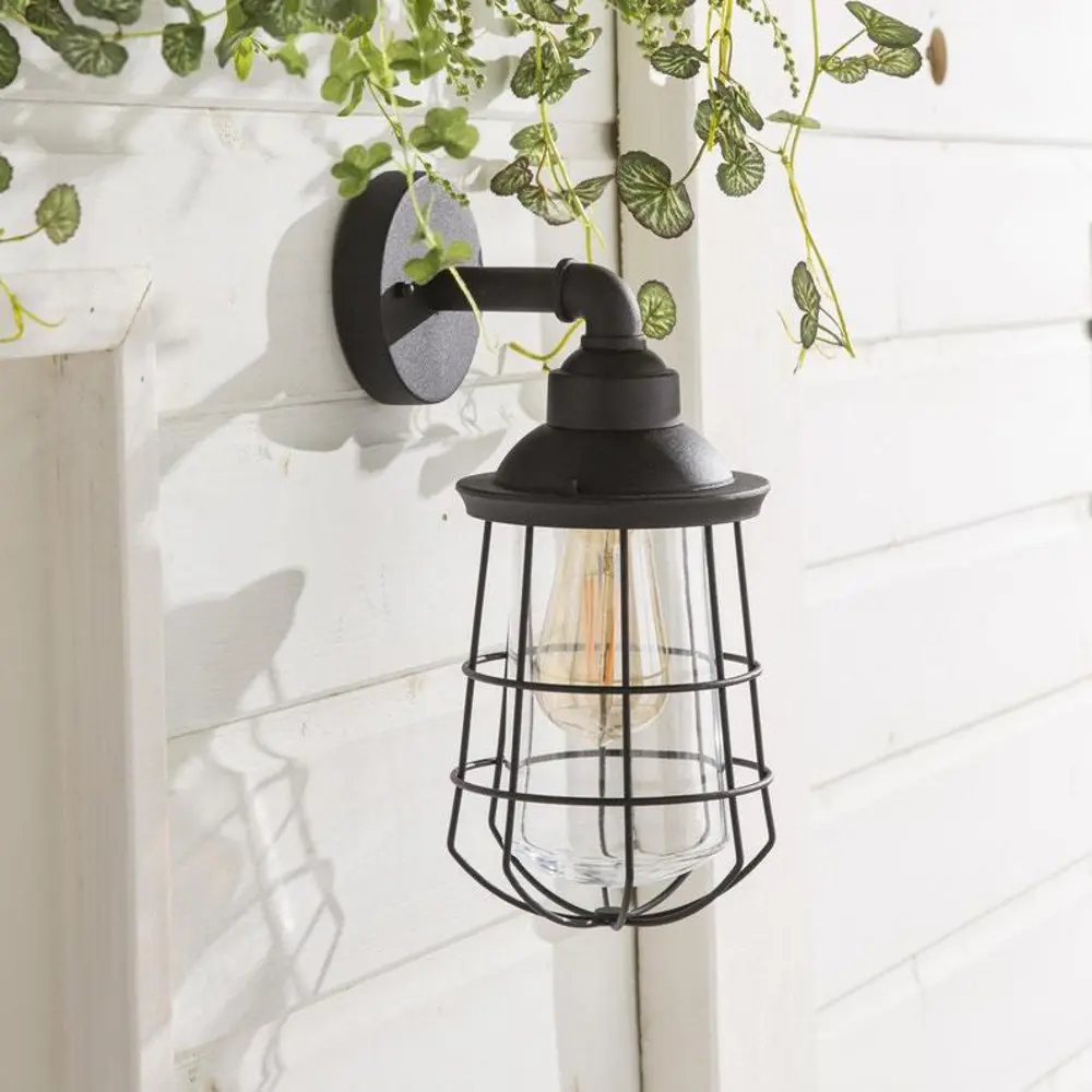 Бра уличное вниз Inspire Ikitos 1xE27х60 Вт, цвет чёрный, IP44 STLM-2159264 - Вид №5