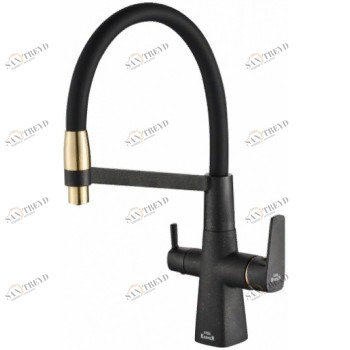 Steel Hammer SH 818-6 BLACK BR Смеситель для кухни Zorg 431x291 