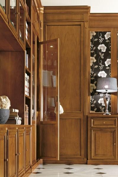 Martini Interiors Настенная система из орехового дерева с индивидуальной подставкой под телевизор Oliver’s house sun-id-1479603 - Вид №3