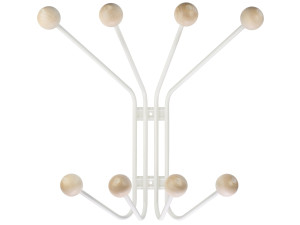 Окрашенная металлическая вешалка для одежды