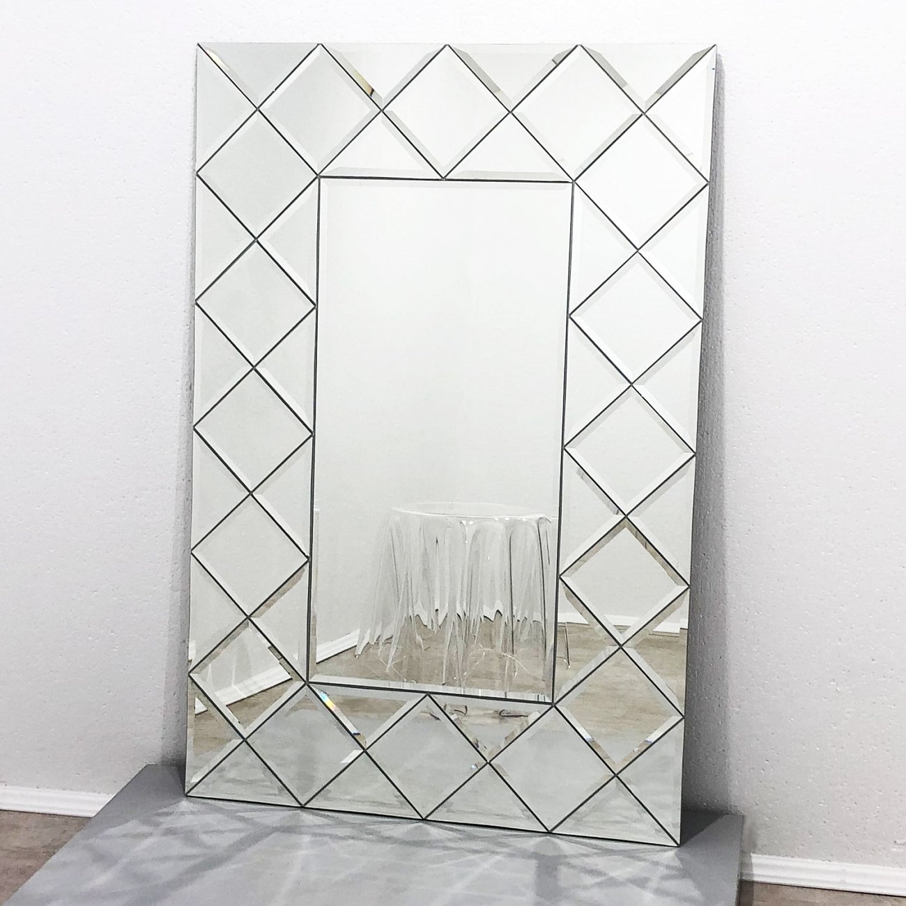 Зеркало венецианское с фацетом "Квин" GRAUM ДИЗАЙНЕРСКИЕ 304116 Зеркальный  - Вид №4