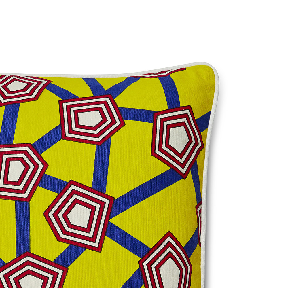 Хлопковая подушка с дизайнерским принтом "Penta" 50х50 см Hay 400711 - Вид №1