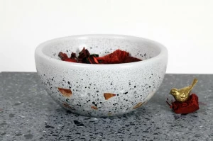 KAROISTANBUL Чаша в венецианском терраццо Complementi d'arredo