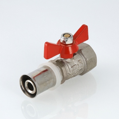 VT.242.N.1604 Кран шаровой с пресс-соединением Valtec 16 х 1/2"  - Вид №3