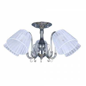 Потолочная люстра Omnilux Leonessa OML-29127-05 OMNILUX LEONESSA 336888 Белый;хром