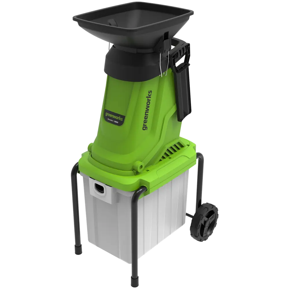 Садовый измельчитель Greenworks 2800 Вт с функцией реверса 89390155 STLM-1377968 - Вид №1