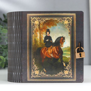 90654252 Шкатулка-книга "Лошадь" 14х14 см STLM-0324477 SIMALAND