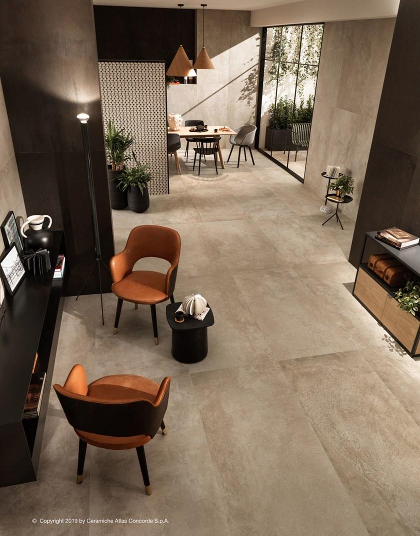 Atlas Concorde Напольное покрытие с эффектом бетона Raw sun-id-1459093 - Вид №31