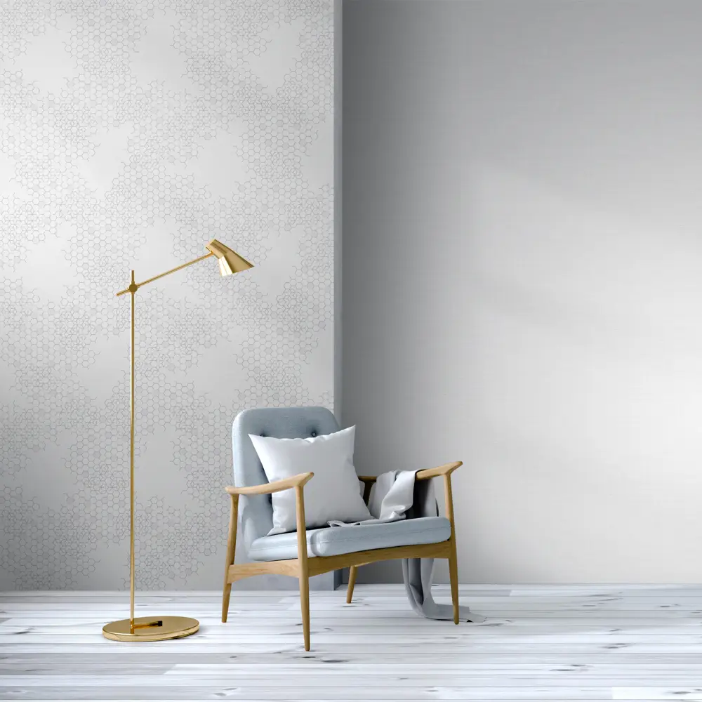 Обои флизелиновые Erismann Opus белые 1.06 м ЭР60365-01 STLM-2072250 - Вид №3